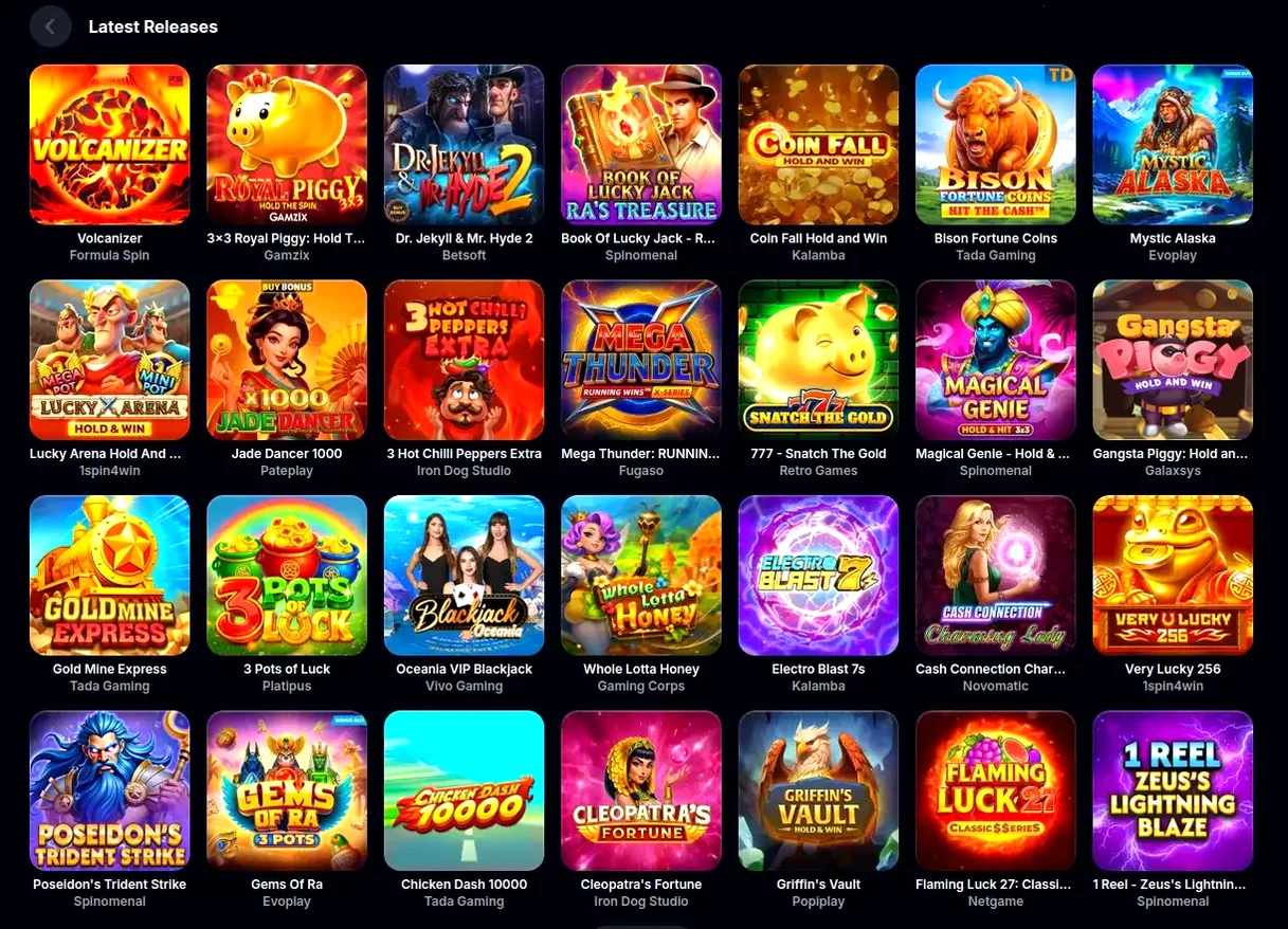 Игровой интерфейс 888starz